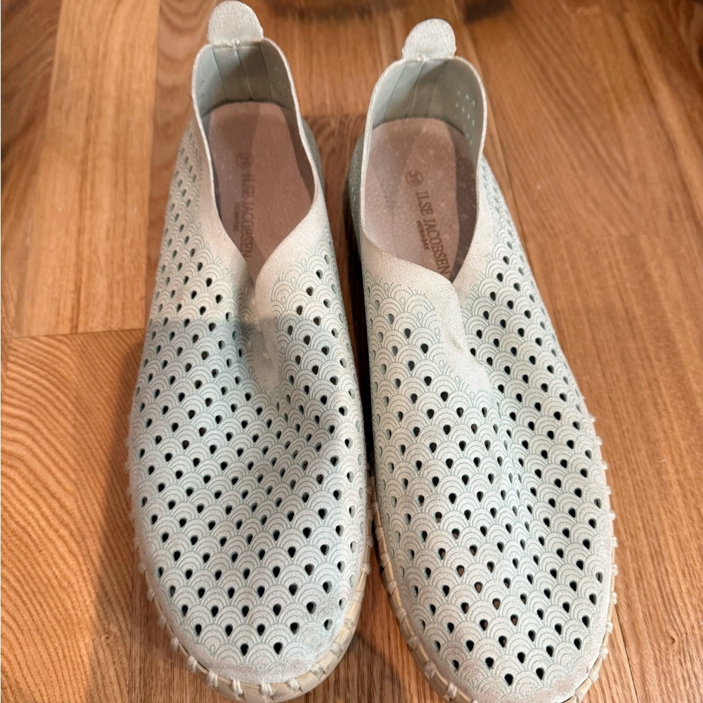 Ilse Jacobsen Light blue Slip-On Shoes - Picture 1 of 2